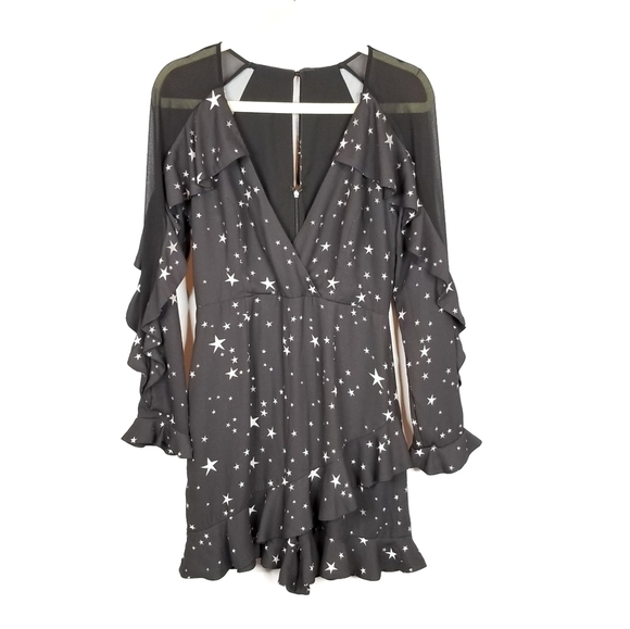 Fame & Partners Midnight Sky Romper - Picture 3 of 7